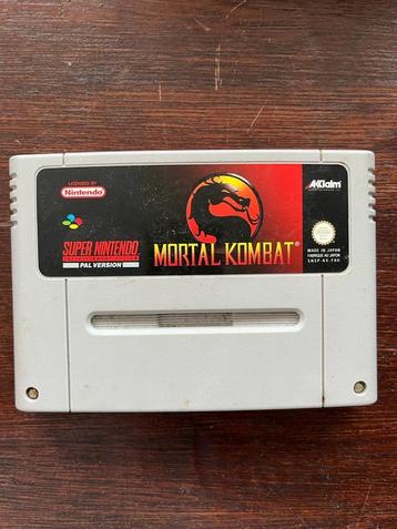 Mortal Kombat 1 Voor De Super Nintendo (PAL)
