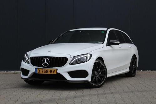 Mercedes-Benz C-klasse Estate 180 Edition 1 AMG / Night pakk, Auto's, Mercedes-Benz, Bedrijf, Te koop, C-Klasse, ABS, Airbags