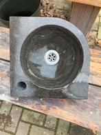 Fonteintje natuursteen 30 x 30 x 10, Doe-het-zelf en Verbouw, Sanitair, Ophalen, Gebruikt, Steen, Wastafel