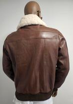 Vanguard / PME soepele schapen leren jas / jack (L) zgan, Kleding | Heren, Jassen | Winter, Maat 52/54 (L), Bruin, Ophalen of Verzenden