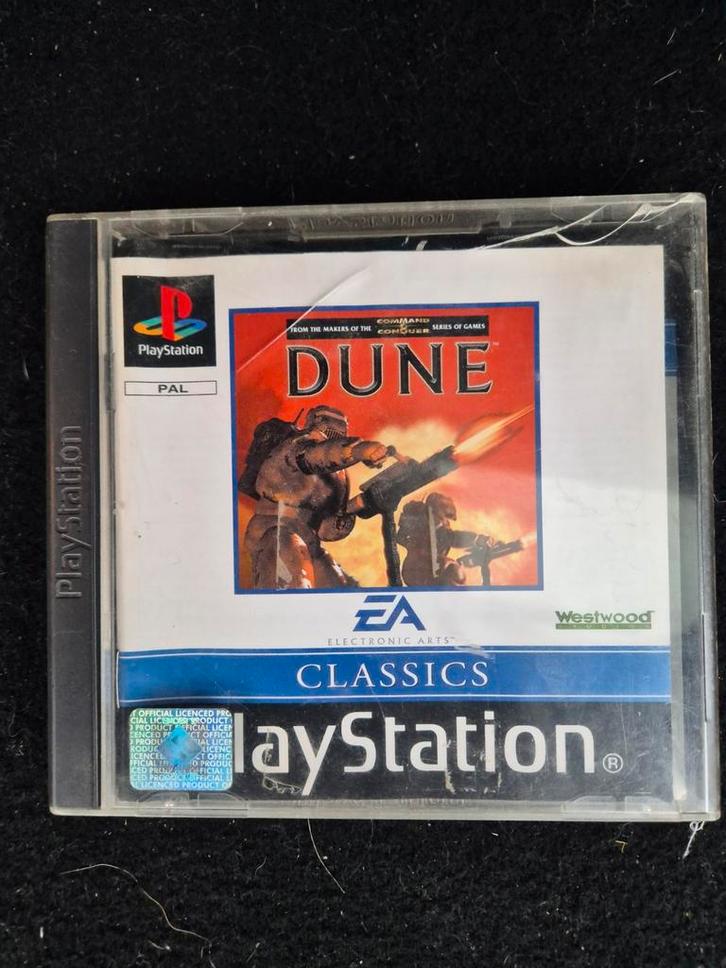 Dune - PlayStation 1 (PS1), Spelcomputers en Games, Games | Sony PlayStation 1, Gebruikt, Strategie en Constructie, 1 speler, Vanaf 12 jaar