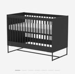 kidsmill modular 2 babybed mat zwart - zwart, Ophalen of Verzenden, Gebruikt, Ledikant