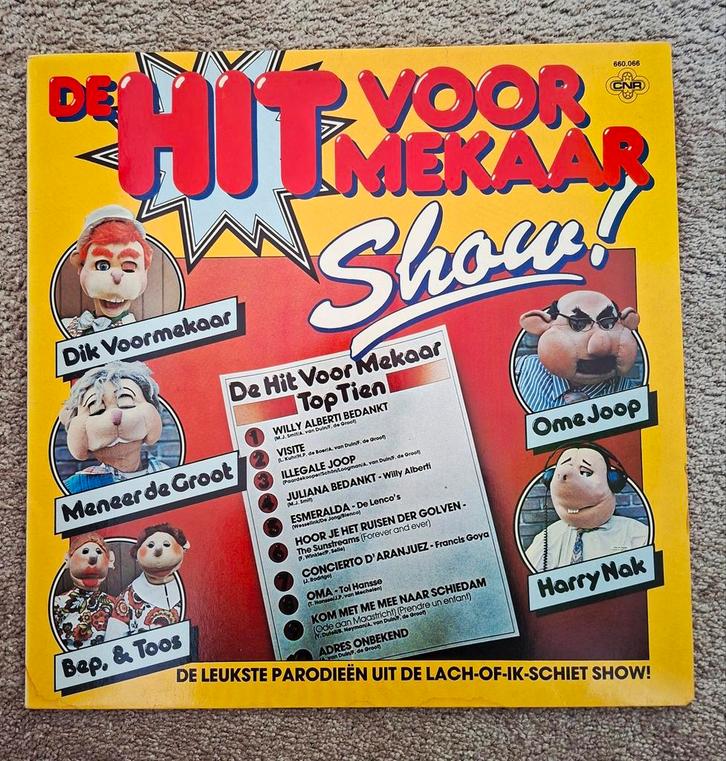De Hit Voormekaar Show! (LP, Album), Cd's en Dvd's, Vinyl | Nederlandstalig, Gebruikt, Overige genres, 12 inch, Ophalen of Verzenden