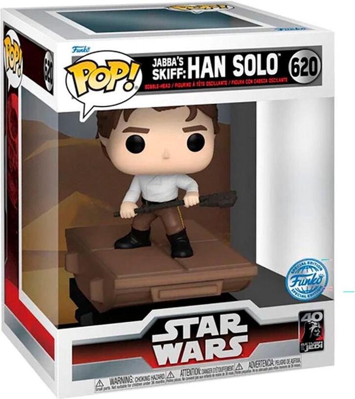 Funko Pop Star Wars 620 Han Solo Jabba's Skiff NIEUW !!, Verzamelen, Poppetjes en Figuurtjes, Nieuw, Ophalen of Verzenden