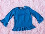 Zgan! Schattig blauw shirtje van Hema. Mt 98, Kinderen en Baby's, Kinderkleding | Maat 98, Meisje, Ophalen of Verzenden, Zo goed als nieuw