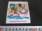 sticker rode kruis strip henri dunant vacantiereizen zeeziek, Verzamelen, Ophalen, Zo goed als nieuw, Bedrijf of Vereniging