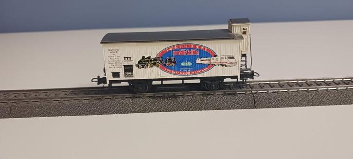 Märklin 4680: Goederenwagon “105 Jaar Märklin”, Hobby en Vrije tijd, Modeltreinen | H0, Gebruikt, Wagon, Wisselstroom, Märklin