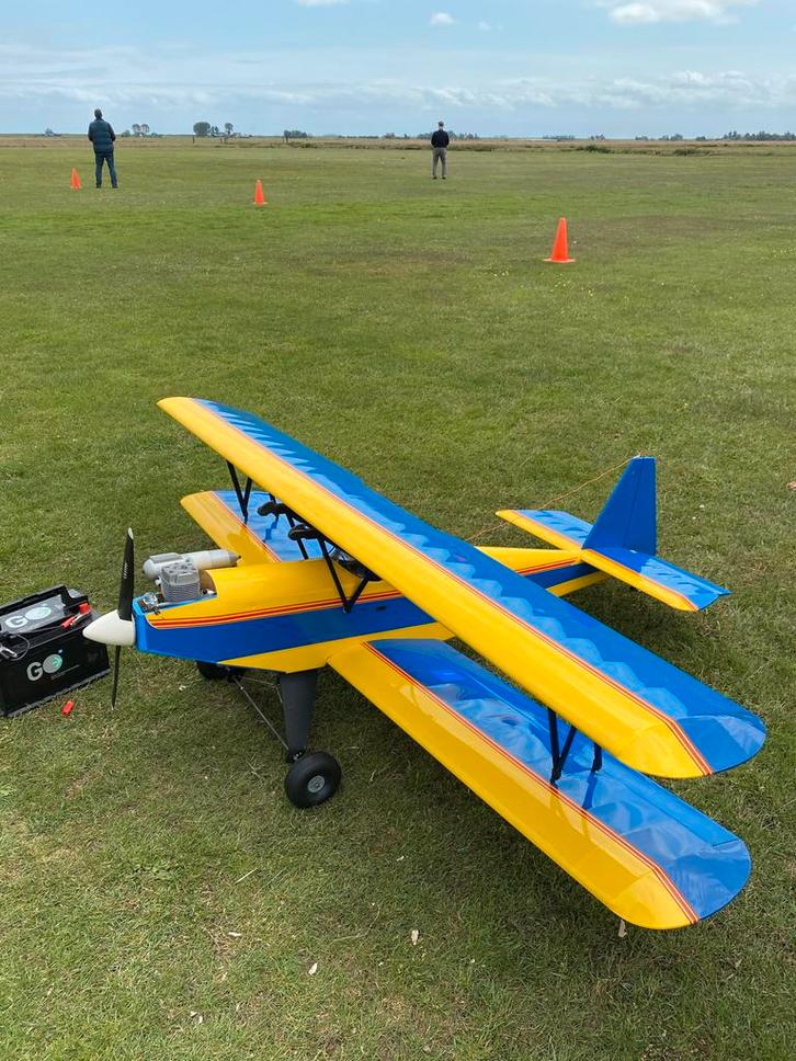 Lazy Ace 35cc OS MAX BGX -1 vliegklaar 200 cm. wingspan, Hobby en Vrije tijd, Modelbouw | Radiografisch | Vliegtuigen, Gebruikt