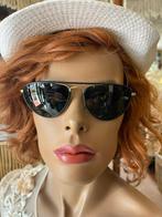 Vintage B&L Ray-Ban Ladies Aviator 59 zonnebril W1565 A50, Ray-Ban, Zonnebril, Zwart, Ophalen of Verzenden