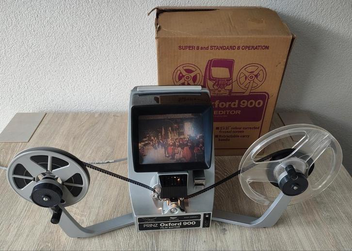 PRINZ 900 FILM EDITOR voor SUPER 8 en DUBBEL 8 FILMS, Verzamelen, Fotografica en Filmapparatuur, Projector, 1960 tot 1980, Ophalen of Verzenden