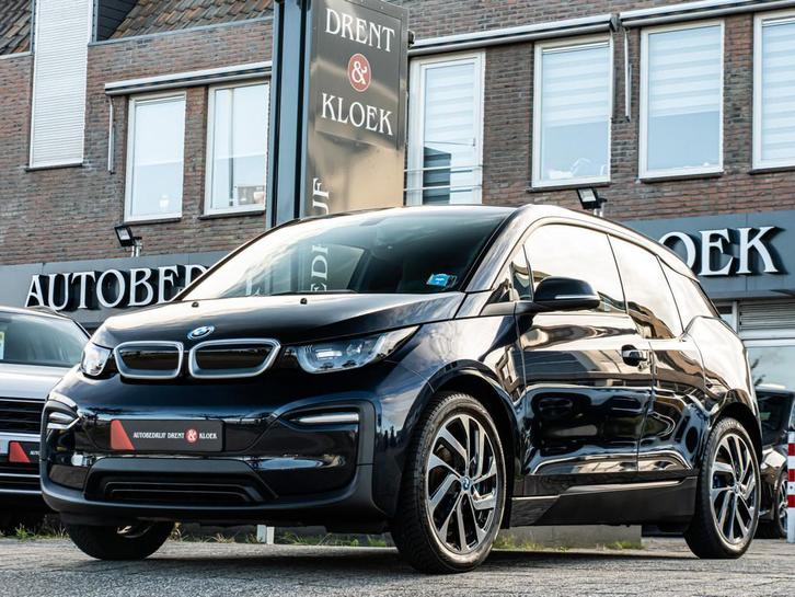 BMW i3 Basis 120Ah 42 kWh ORG NL WARMTEPOMP LED STOELVERW 19, Auto's, BMW, Bedrijf, Te koop, i3, ABS, Airbags, Airconditioning