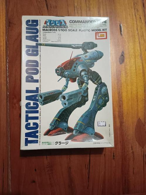 Macross Robotech 1/100 Tactical pod Glaug model kit van Imai, Hobby en Vrije tijd, Modelbouw | Overige, Zo goed als nieuw, 1:50 tot 1:144