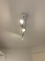 Witte plafondlamp met 3 spotjes, Ophalen of Verzenden, Zo goed als nieuw