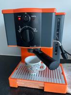 Vintage espressomachine piston koffie oranje koffieapparaat, Ophalen, Zo goed als nieuw, Espresso apparaat