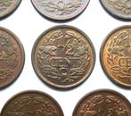 Nederland lot met 8x 0,5 cent 1936 (UNC-FDC), Ophalen of Verzenden, Koningin Wilhelmina, Overige waardes