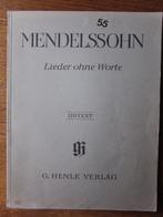Lieder ohne Worte - Felix Mendelssohn Bartholdy, Muziek en Instrumenten, Bladmuziek, Piano, Gebruikt, Ophalen of Verzenden, Artiest of Componist