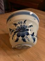 Delftsblauw bloempotje, Antiek en Kunst, Ophalen of Verzenden