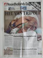 Vliegtuigramp Tripoli, Ophalen of Verzenden, 1980 tot heden, Buitenland, Krant