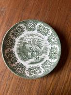 Groen schaaltje Old Inns Series England, Antiek en Kunst, Antiek | Servies los, Ophalen of Verzenden