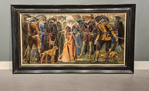 Schilderij Gerard B.J. Westermann (1880-1971) gesigneerd, Antiek en Kunst, Kunst | Schilderijen | Klassiek, Ophalen