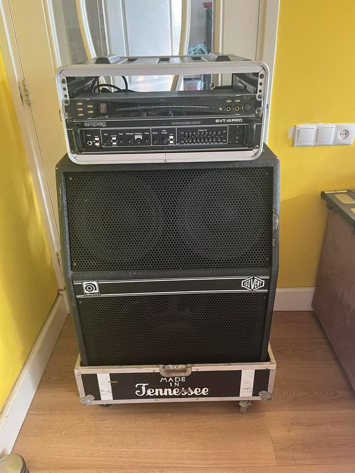 Vintage zeldzame Ampeg ISO-Vent met Vitage SVT-3 Pro head, Muziek en Instrumenten, Versterkers | Bas en Gitaar, Zo goed als nieuw