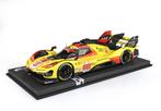 Ferrari 499P #83 Kubica 2024 24h Le Mans BBR 1:18 NIEUW  C4F, Overige merken, BBR, ., Nieuw