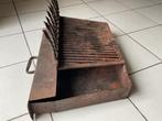 Open haard rooster met aslade, Huis en Inrichting, Ophalen, Gebruikt, Inbouwhaard, Houthaard