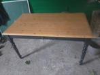 Keukentafel, Huis en Inrichting, Tafels | Eettafels, Ophalen, Gebruikt, 100 tot 150 cm, 50 tot 100 cm