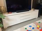 Besta TV meubel wit hoogglans GRATIS, Huis en Inrichting, Kasten | Televisiemeubels, Minder dan 100 cm, 25 tot 50 cm, Gebruikt