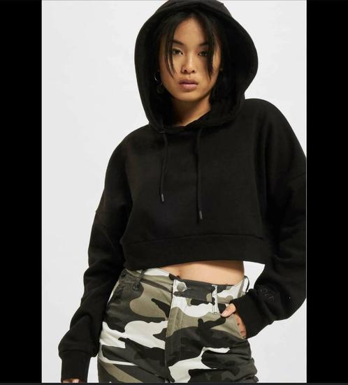 Zwarte hoodie maat xs, Kleding | Dames, Huispakken, Zo goed als nieuw, Maat 34 (XS) of kleiner, Zwart, Verzenden
