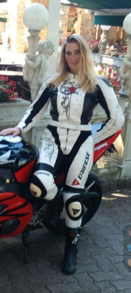 DAINESE  'Yu-Lady'  2-delig pak MAAT 36/38 (IT 44), Motoren, Kleding | Motorkleding, Combipak, Dames, Tweedehands, Ophalen of Verzenden