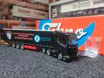 Coles & Sons - Tekno 72778 - Scania boogie met trailer, Hobby en Vrije tijd, Modelauto's | 1:50, Ophalen of Verzenden, Zo goed als nieuw