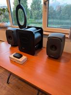 Mooie set Genelec speakers 8341 7350 en GLM incl garantie, Ophalen, Zo goed als nieuw, Audio