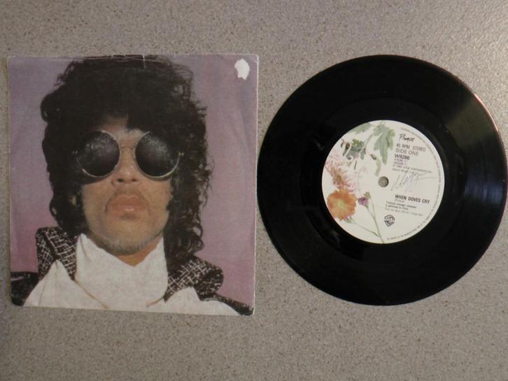 Prince - When doves cry VINYL SINGLE, Cd's en Dvd's, Vinyl Singles, Gebruikt, Single, Pop, 7 inch, Ophalen of Verzenden