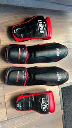 Kickbox handschoenen en scheenbeschermers, Maat XS of kleiner, Ophalen of Verzenden, Gebruikt, Overige