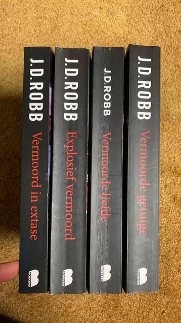 J.D. Robb - 4x Eve Dallas oa vermoorde getuige beschikbaar voor biedingen