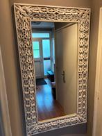 Handgemaakte Teak Spiegel 160x90, Huis en Inrichting, Woonaccessoires | Spiegels, 100 tot 150 cm, Ophalen of Verzenden, Zo goed als nieuw