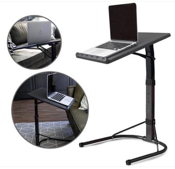 Quivio Handig metalen laptop/tablet bijzettafeltje die je op beschikbaar voor biedingen