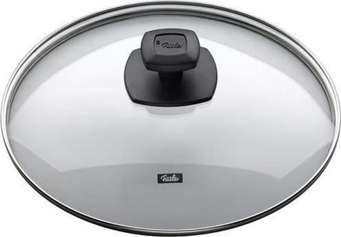 Fissler Hoogwaardig glazen deksel Comfort | Ø 26cm, Huis en Inrichting, Keuken | Potten en Pannen, Nieuw, Koekenpan of Braadpan