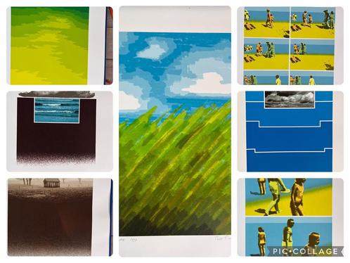 Piet Fioole 7 Zeefdrukken Speciale Uitgave, Antiek en Kunst, Kunst | Litho's en Zeefdrukken, Ophalen of Verzenden