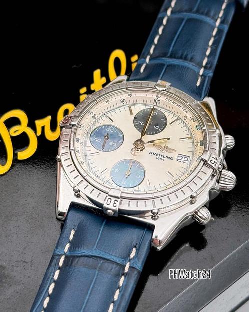 Breitling Chronomat A13050.1 MOP DIAL. Recent serviced., Sieraden, Tassen en Uiterlijk, Horloges | Heren, Gebruikt, Polshorloge