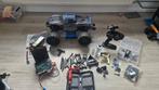 Traxxas maxx 4s wide kitt led stalen assen complete hobby!!, Ophalen of Verzenden, Zo goed als nieuw, Elektro, Auto offroad