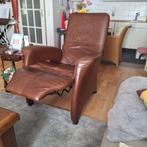 ligstoel, Huis en Inrichting, Fauteuils, Ophalen, Gebruikt, Minder dan 75 cm, Leer