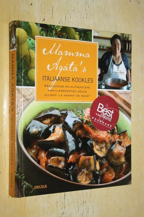 Mamma Agata's Italiaanse kookles authentieke recepten, Boeken, Kookboeken, Zo goed als nieuw, Italië, Ophalen of Verzenden