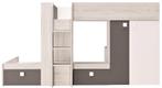 Maxim Multifunctioneel Stapelbed - 90x190 - Antraciet