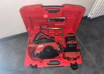 T.K. Hilti accu handcircelzaagmachine 36 V. type WSC70, Ophalen, Cirkelzaag, 600 tot 1200 watt, Hilti