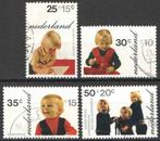 Nederland NVPH nr 1020/3 gestempeld Kinderpostzegels 1972, Postzegels en Munten, Postzegels | Nederland, Na 1940, Ophalen of Verzenden