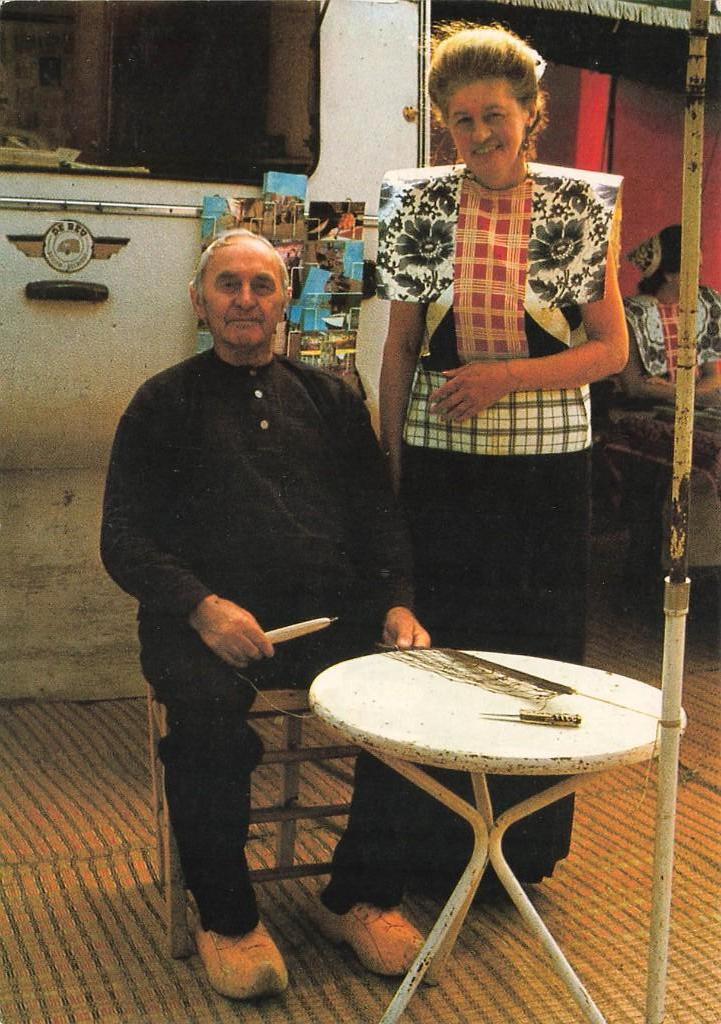 Spakenburg, klederdracht, Ophalen of Verzenden, 1960 tot 1980, Ongelopen, Utrecht