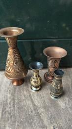 Koperen vaasjes/bekers, Antiek en Kunst, Antiek | Koper en Brons, Ophalen of Verzenden