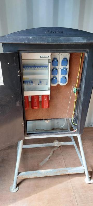 63A Bouwmeterkast bouwkast bouwstroomkast meterkast  beschikbaar voor biedingen